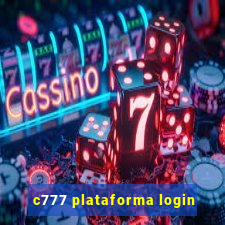 c777 plataforma login